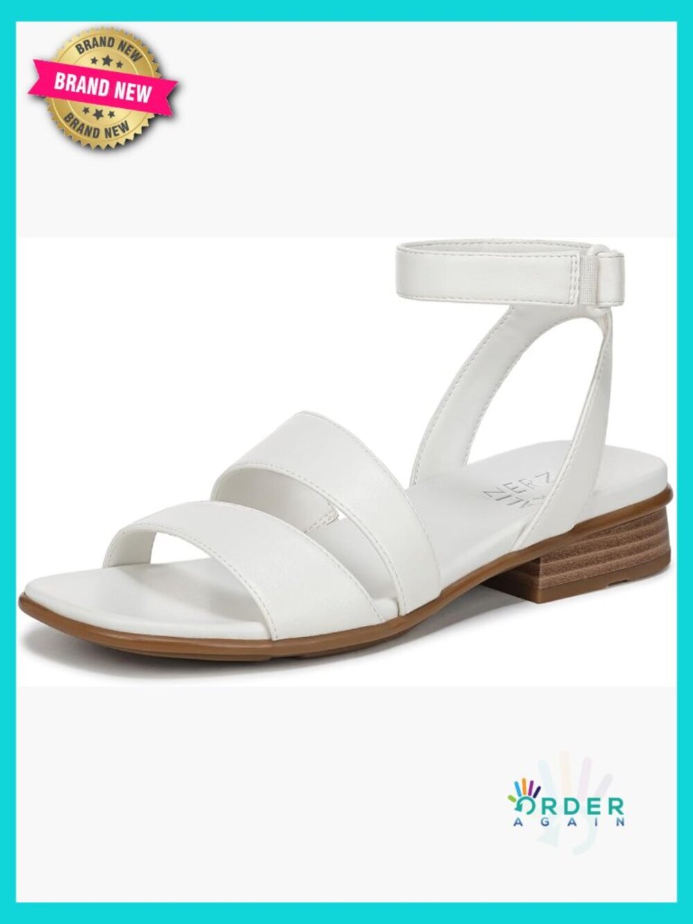 Strappy Gladiator Sandals Adjustable Hook Loop Closure Block Heel Comfort